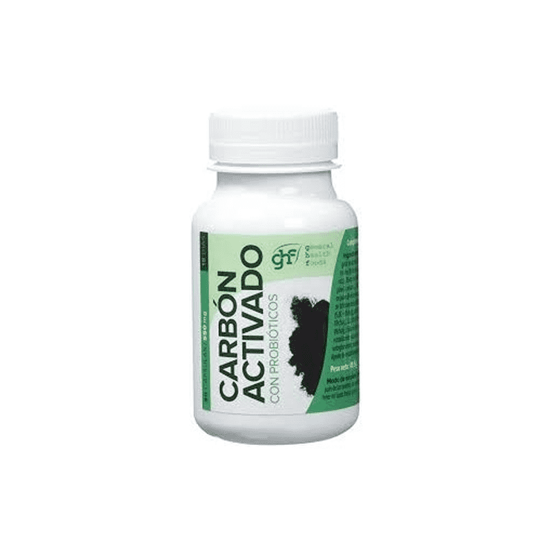 Carbón activado con probióticos Saludavida